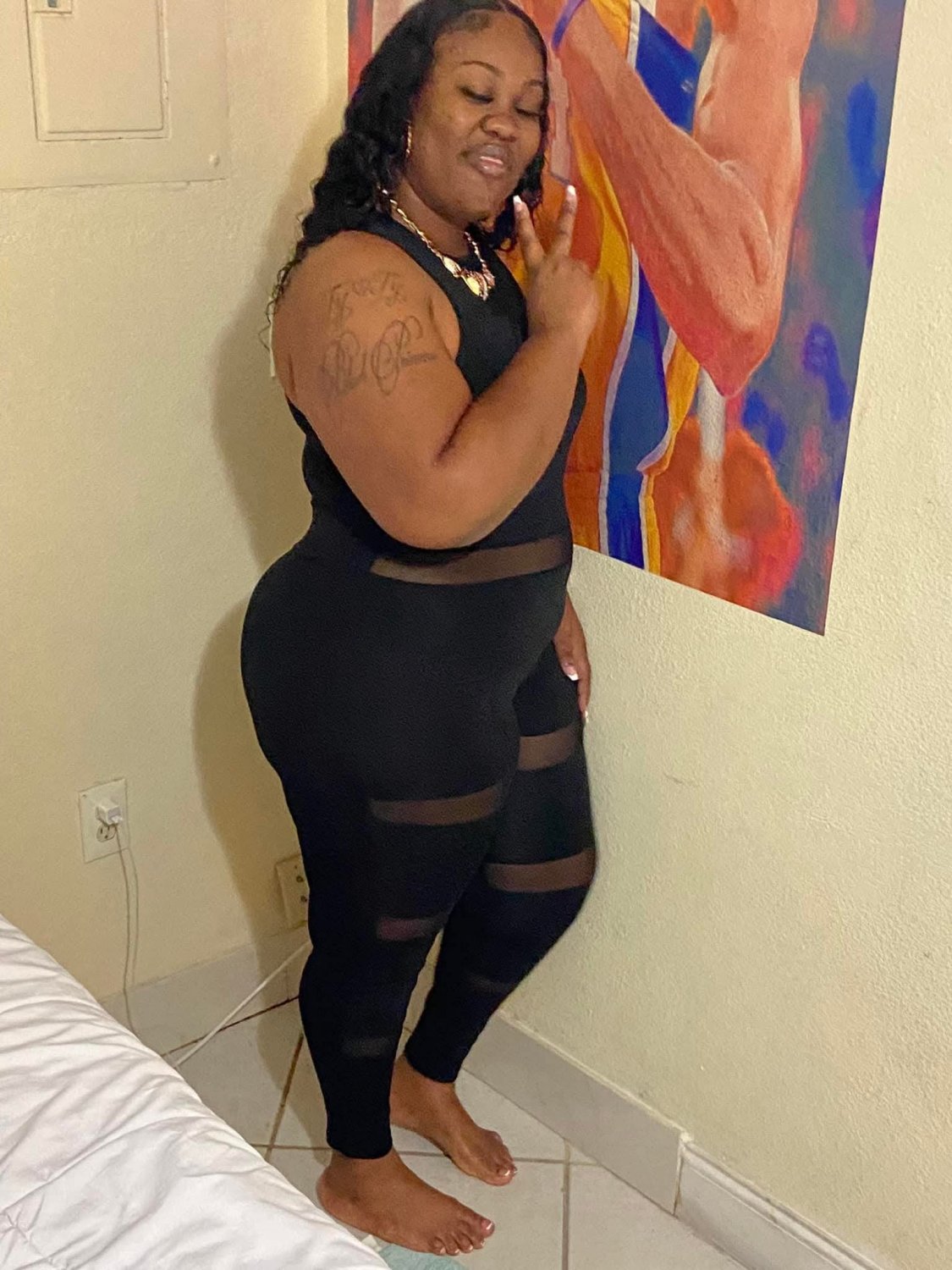 Thick Round Booty Ebony Milf. Her Shit Look So Good, I Would Not Pull Out 126 #PACBeS1E